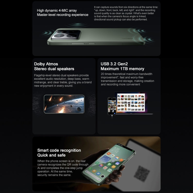 Xiaomi 15 Pro, 16GB+512GB, 6.73 inch Xiaomi HyperOS 2 Snapdragon 8 Elite Octa Core 3nm up to 4.32GHz, NFC, Network: 5G (Silver)