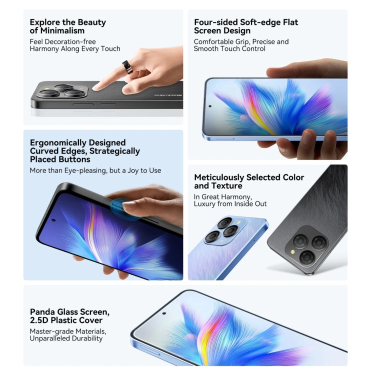 [HK Warehouse] Blackview SHARK 9, 8GB+256GB, 6.67 inch Android 14 Unisoc T820 Octa Core, Network: 5G (Blue)
