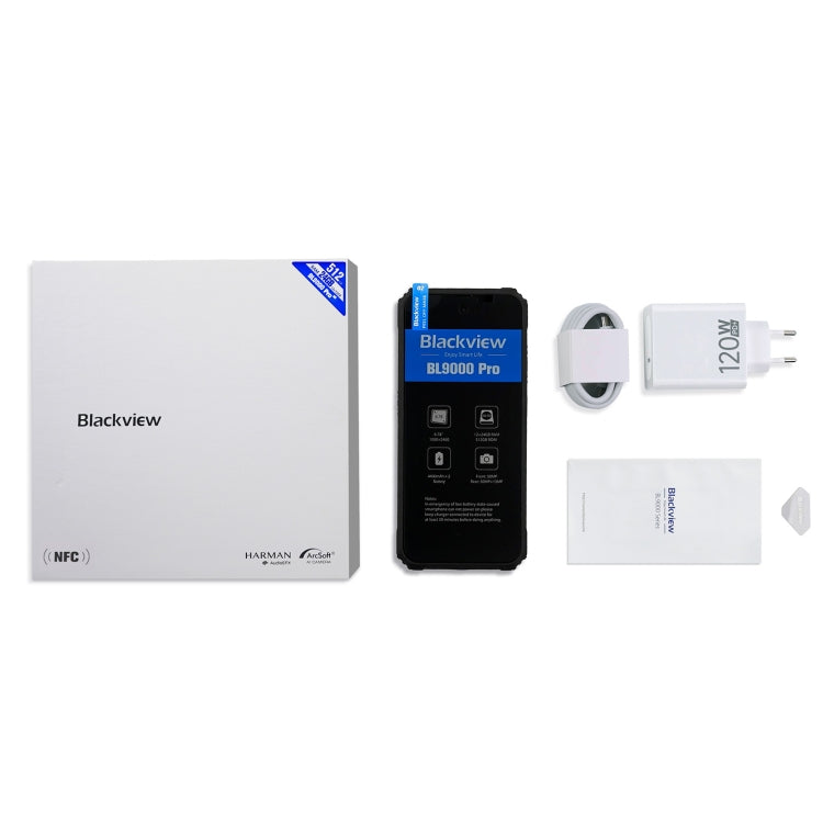 [HK Warehouse] Blackview BL9000 Pro 5G, Thermal Imaging Camera, 12GB+512GB, IP68/IP69K/MIL-STD-810H, 6.78 inch Android 14 MediaTek Dimensity 8020 Octa Core, Network: 5G, NFC, OTG (Black)