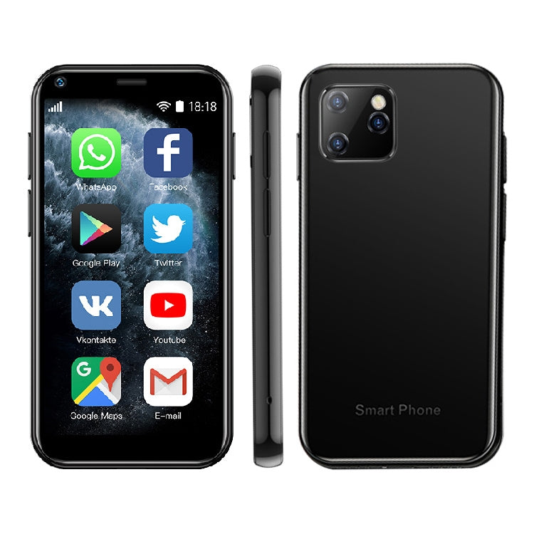 SOYES XS11, 1GB+8GB, 2.5 inch MTK6580 Quad Core up to 1.3GHz, Bluetooth, WiFi, FM, Network: 3G, Dual SIM(Black)