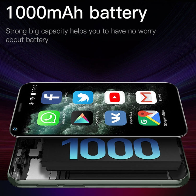 SOYES XS11, 1GB+8GB, 2.5 inch MTK6580 Quad Core up to 1.3GHz, Bluetooth, WiFi, FM, Network: 3G, Dual SIM(White)