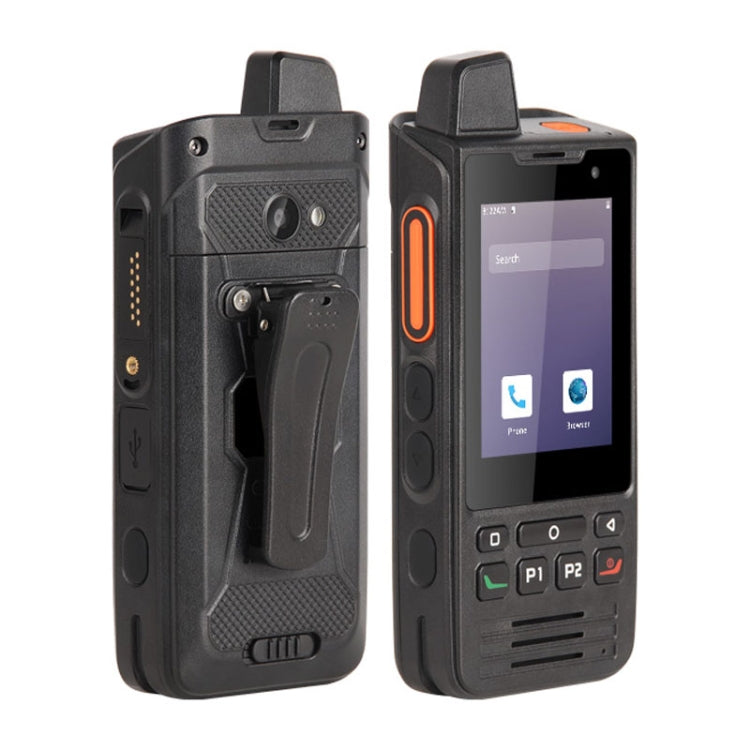 UNIWA F60 Walkie Talkie Rugged Phone, 1GB+8GB, IP68 Waterproof Dustproof Shockproof, 5300mAh Battery, 2.8 inch Android 9.0 MTK6739 Quad Core up to 1.3GHz, Network: 4G, SOS, OTG, NFC(Black)