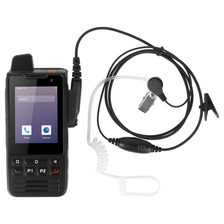 UNIWA F60 Walkie Talkie Rugged Phone, 1GB+8GB, IP68 Waterproof Dustproof Shockproof, 5300mAh Battery, 2.8 inch Android 9.0 MTK6739 Quad Core up to 1.3GHz, Network: 4G, SOS, OTG, NFC(Black)