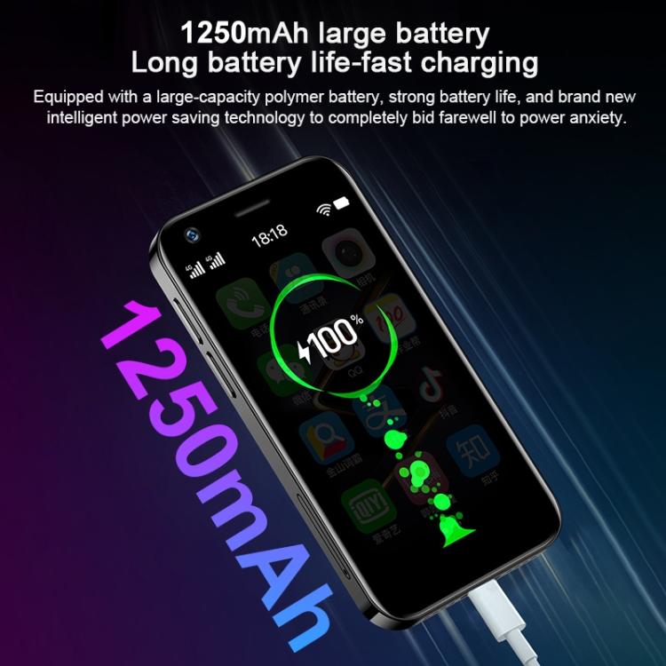 SOYES XS12, 3GB+32GB,  3.0 inch Android 9.0 MTK6737M Quad Core up to 1.1GHz, Bluetooth, WiFi, FM, Network: 4G, Dual SIM(Black)