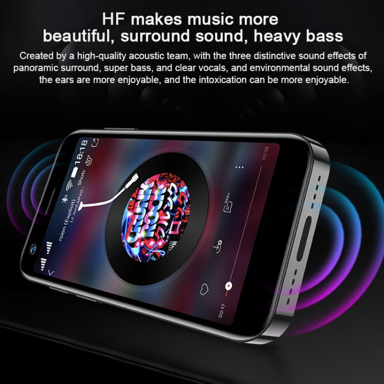 SOYES XS12, 3GB+32GB,  3.0 inch Android 9.0 MTK6737M Quad Core up to 1.1GHz, Bluetooth, WiFi, FM, Network: 4G, Dual SIM(Black)