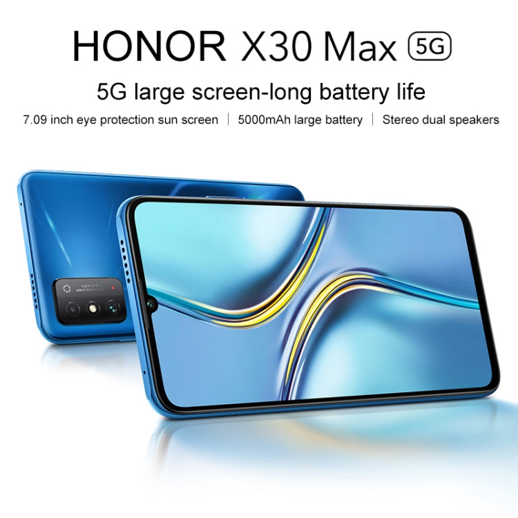 Honor X30 Max 5G KKG-AN70, 64MP Cameras, 8GB+256GB, China Version