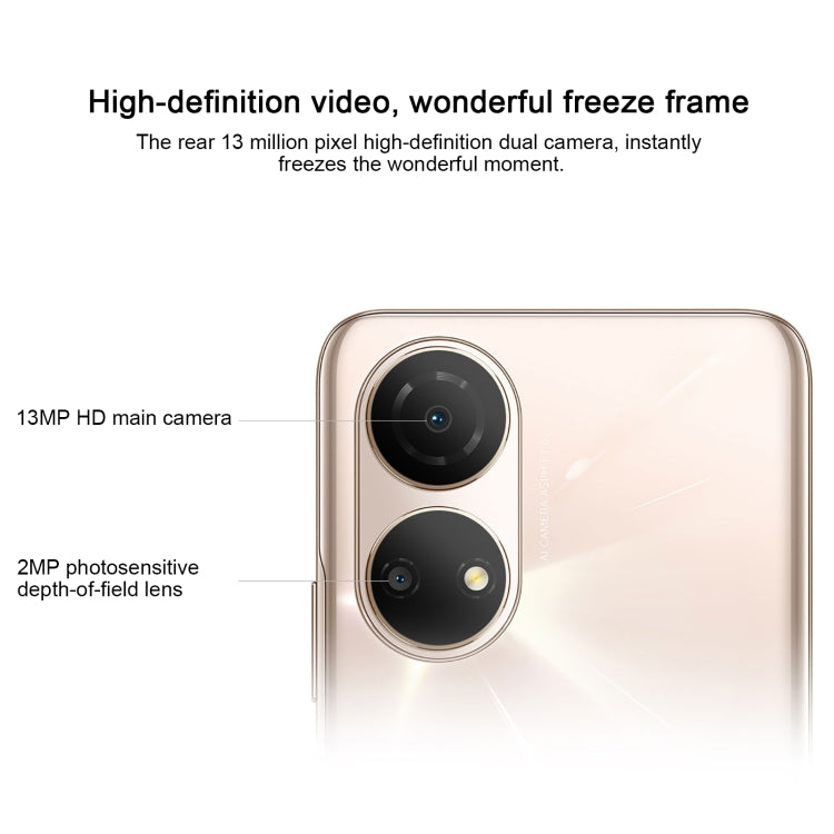 Honor Play 30 Plus CMA-AN00 5G, 6GB+128GB, China Version, Dual Back Cameras, Face ID & Side Fingerprint Identification, 6.74 inch Magic UI 5.0 Dimensity 700 Octa Core up to 2.2GHz, Network: 5G, OTG, Not Support Google Play(Black)
