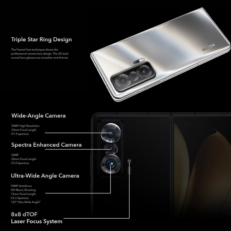 Honor Magic V 5G MGI-AN000, 50MP Camera, 12GB+256GB, China Version
