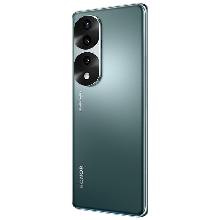 Honor 70 Pro 5G SDY-AN00, 54MP Cameras, 12GB+256GB, China Version, Triple Back Cameras, Screen Fingerprint Identification, 6.78 inch Magic UI 6.1 Dimensity 8000 Octa Core up to 2.75GHz, Network: 5G, OTG, NFC, Not Support Google Play(Green)