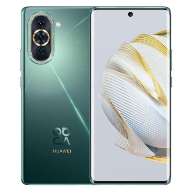 Huawei nova 10 4G NCO-AL00,128GB, 60MP Front Camera, China Version, Triple Back Cameras, In-screen Fingerprint Identification, 6.67 inch HarmonyOS 2 Qualcomm Snapdragon 778G 4G Octa Core up to 2.42GHz, Network: 4G, OTG, NFC, Not Support Google Play(Green)