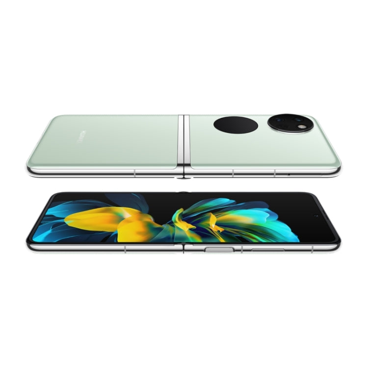 HUAWEI Pocket S 256GB BAL-AL60, 40MP Camera, China Version, Dual Back Cameras, Side Fingerprint Identification, 6.9 inch + 1.04 inch HarmonyOS 3.0 Snapdragon 778G Octa Core up to 2.42GHz, Network: 4G, OTG, NFC, Not Support Google Play(Mint Green)