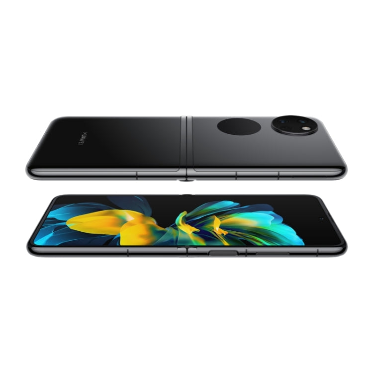 HUAWEI Pocket S 256GB BAL-AL60, 40MP Camera, China Version, Dual Back Cameras, Side Fingerprint Identification, 6.9 inch + 1.04 inch HarmonyOS 3.0 Snapdragon 778G Octa Core up to 2.42GHz, Network: 4G, OTG, NFC, Not Support Google Play(Obsidian Black)