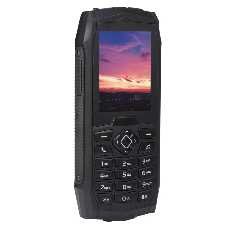 Rugtel R1C Rugged Phone, IP68 Waterproof Dustproof Shockproof, 2.4 inch, MTK6261D, 2000mAh Battery, SOS, FM, Dual SIM(Black)