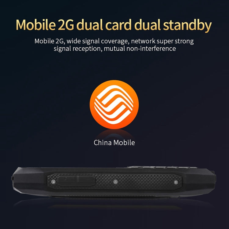 Rugtel R1C Rugged Phone, IP68 Waterproof Dustproof Shockproof, 2.4 inch, MTK6261D, 2000mAh Battery, SOS, FM, Dual SIM(Black)