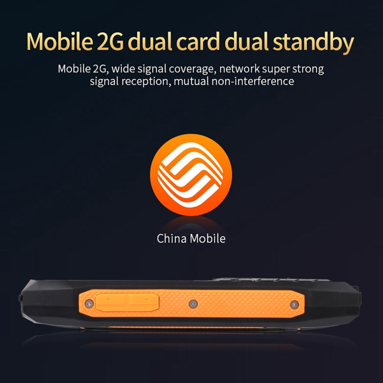 Rugtel R1C Rugged Phone, IP68 Waterproof Dustproof Shockproof, 2.4 inch, MTK6261D, 2000mAh Battery, SOS, FM, Dual SIM(Orange)