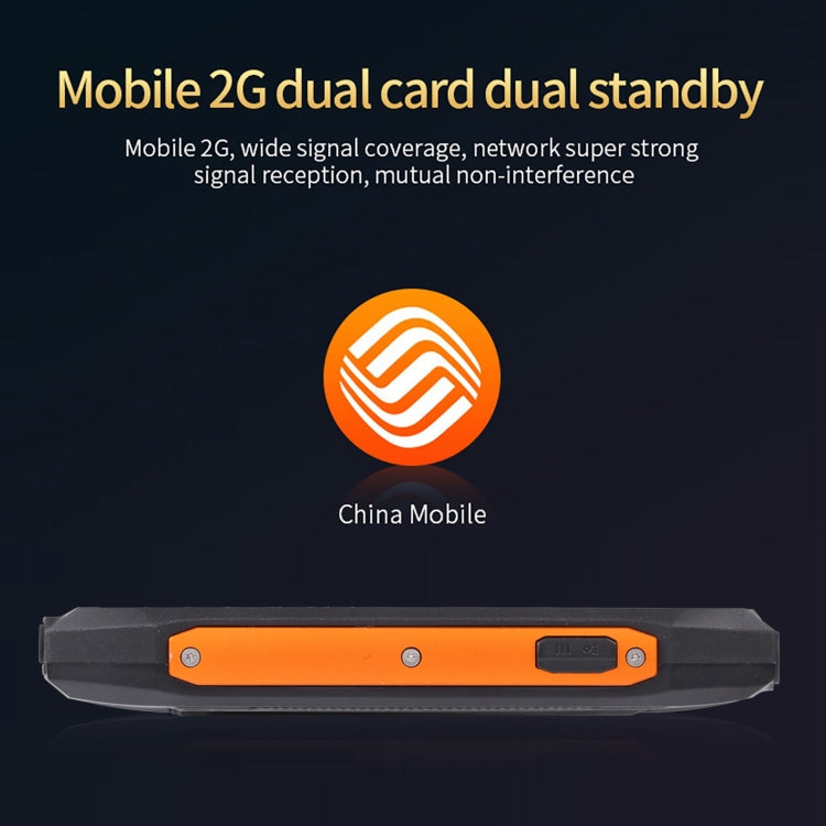 Rugtel R1D Rugged Phone, IP68 Waterproof Dustproof Shockproof, 2.4 inch, MTK6261D, 2000mAh Battery, Loud Box Speaker, FM, Network: 2G, Dual SIM(Orange)