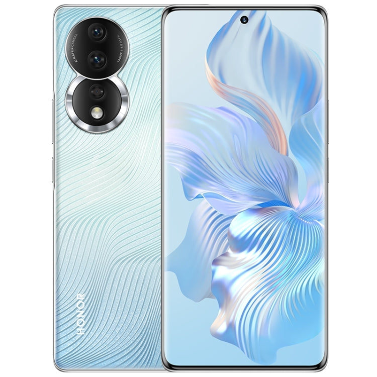 Honor 80 5G ANN-AN00, 160MP Cameras, 12GB+256GB, China Version, Triple Back Cameras, Screen Fingerprint Identification, 6.67 inch Magic UI 7.0 Qualcomm Snapdragon 782G Octa Core up to  2.7GHz, Network: 5G, OTG, NFC, Not Support Google Play (Blue)