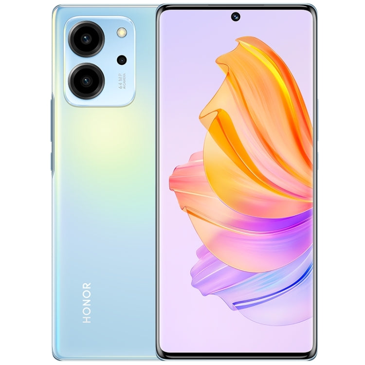 Honor 80 SE 5G GIA-AN80, 64MP Cameras, 12GB+256GB, China Version, Triple Back Cameras, Screen Fingerprint Identification, 6.67 inch Magic OS 7.0 Android 12 Dimensity 900 MT6877 Octa Core up to 2.4GHz, Network: 5G, OTG, Not Support Google Play(Blue)