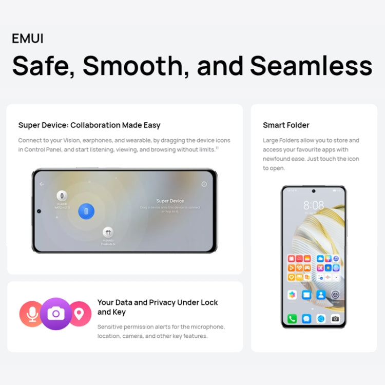 HUAWEI nova 10 SE BNE-AL00, 128GB, China Version, Triple Back Cameras + Single Front Camera, Side Fingerprint Identification, 6.67 inch HarmonyOS 2.0.1 Qualcomm Snapdragon 680 Octa Core, Network: 4G, OTG, NFC, Not Support Google Play(Black)