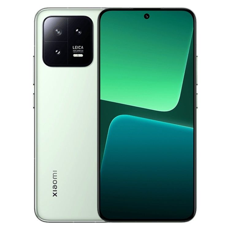 Xiaomi 13, 50MP Camera, 12GB+256GB, Triple Back Cameras, 6.36 inch In-screen Fingerprint Identification MIUI 14 Qualcomm Snapdragon 8 Gen 2 Octa Core up to 3.2GHz, Network: 5G, NFC, Wireless Charging Function(Green)