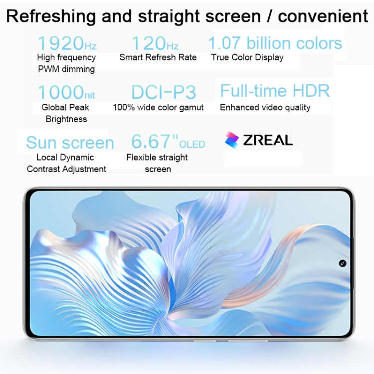 Honor 80 Pro Flat 5G ANB-AN00, 160MP Cameras, 12GB+256GB, China Version