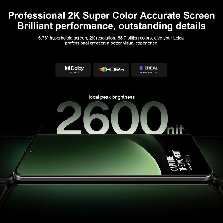 Xiaomi 13 Ultra, 50MP Camera, 16GB+1TB, Quad Leica Back Cameras, In-screen Fingerprint Identification, 5000mAh Battery, 6.73 inch 2K OLED MIUI 14 Qualcomm Snapdragon 8 Gen2 Octa Core 4nm up to 3.19GHz, Network: 5G, NFC, Wireless Charging Function (White)