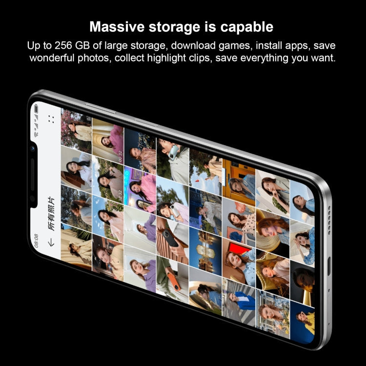 Huawei Enjoy 60X 256GB STG-AL00, China Version, Dual Back Cameras, Side Fingerprint Identification, 7000mAh Battery, 6.95 inch HarmonyOS 3.0 Qualcomm Snapdragon 680 Octa Core 2.4GHz, Network: 4G, OTG, NFC, Not Support Google Play(Black)