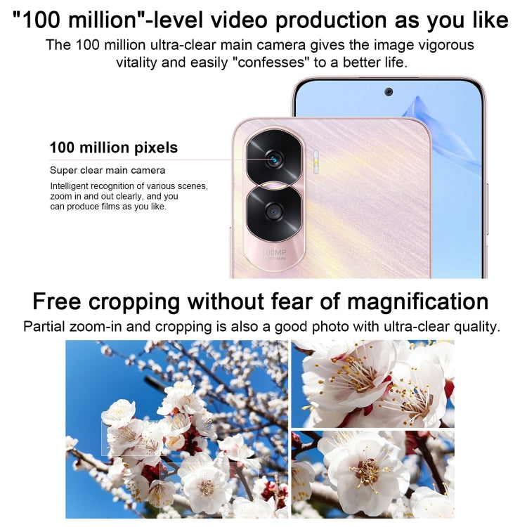 Honor X50i 5G CRT-AN00, 100MP Cameras, 8GB+256GB, China Version, Dual Back Cameras, Side Fingerprint Identification, 4500mAh Battery, 6.7 inch MagicOS 7.1 / Android 13 Dimensity 6020 Octa Core up to 2.2GHz, Network: 5G, OTG, Not Support Google Play(Pink)