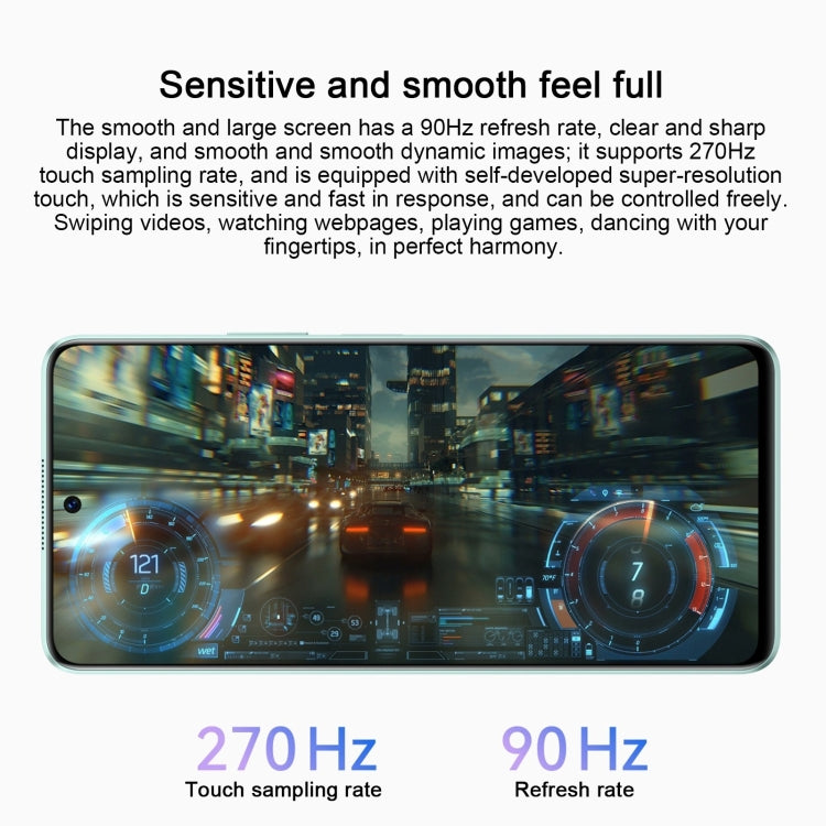 Huawei Enjoy 60 Pro 256GB MAO-AL00, China Version, Dual Back Cameras, Side Fingerprint Identification, 5000mAh Battery, 6.8 inch HarmonyOS 3.0 Qualcomm Snapdragon 680 Octa Core, Network: 4G, OTG, Not Support Google Play (Silver)