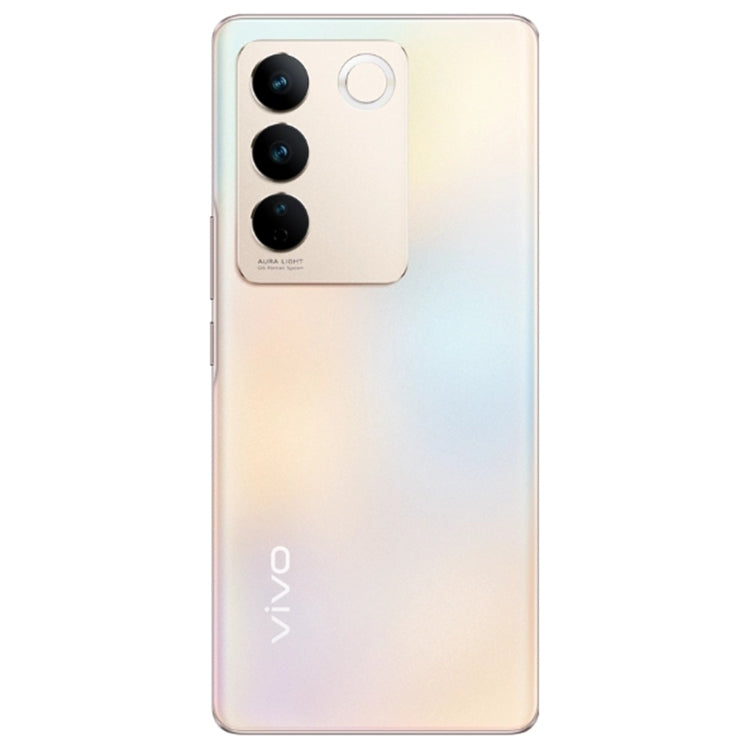 vivo S16 5G, 64MP Camera, 12GB+512GB, Triple Back Cameras, Srceen Fingerprint Identification, 4600mAh Battery, 6.78 inch Android 13 OriginOS 3 Qualcomm Snapdragon 870 Octa Core up to 3.2GHz, OTG, NFC, Network: 5G (Gold)