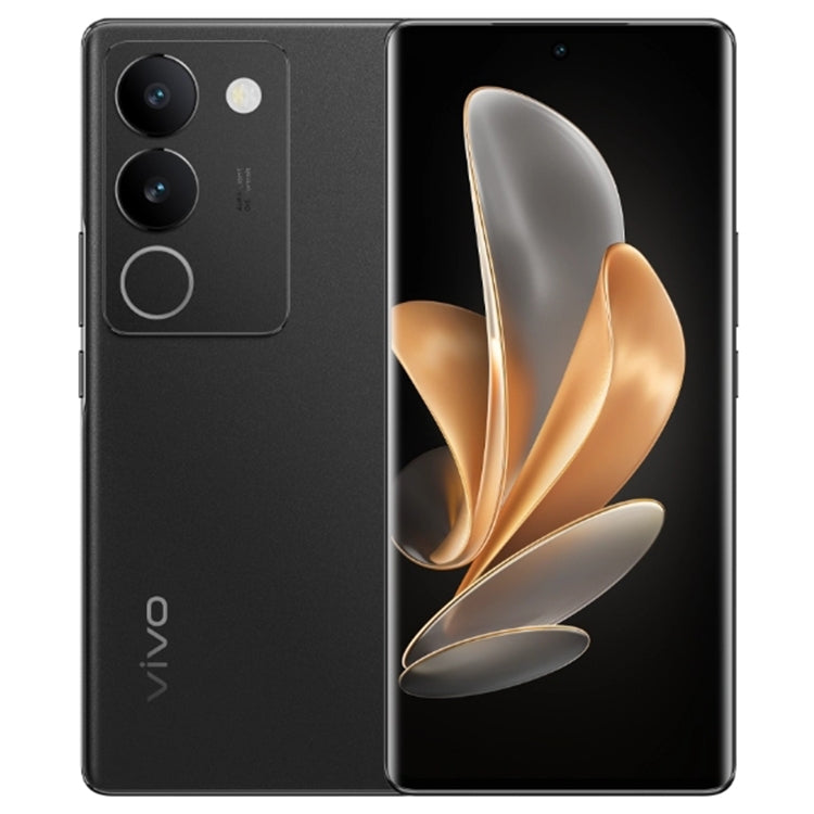 vivo S17 5G, 50MP Camera, 12GB+ 256GB, Dual Back Cameras, Screen Fingerprint Identification, 4600mAh Battery, 6.78 inch Android 13 OriginOS 3 Snapdragon 778G+ Octa Core up to 2.5GHz, OTG, NFC, Network: 5G (Black)