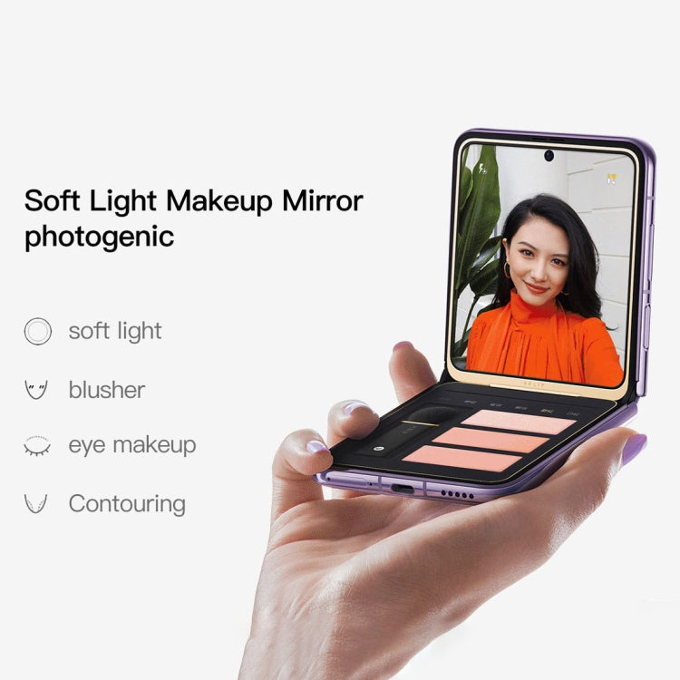 vivo X Flip 5G, 50MP Camera, 12GB+256GB, Dual Back Cameras, Side Fingerprint Identification, 4400mAh Battery, 6.74 inch + 3.0 inch Android 13.0 OriginOS 3 Qualcomm Snapdragon 8+ Gen1 Octa Core up to 3.0GHz, NFC, OTG, Network: 5G (Black)