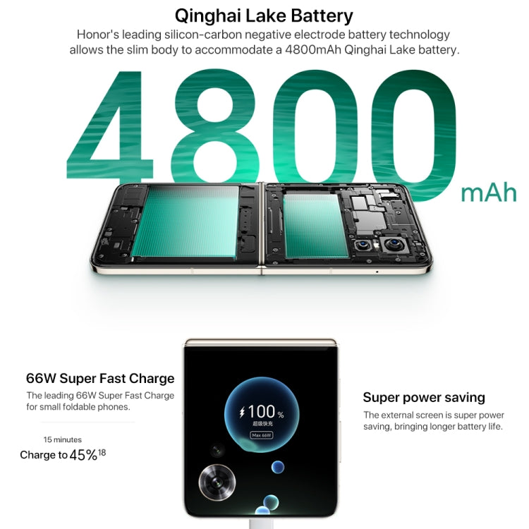 Honor Magic V Flip, 12GB+1TB, 6.8 inch + 4.0 inch Screen MagicOS 8.0 Snapdragon 8+ Gen 1 Octa Core, Network: 5G, NFC, OTG (Pink)