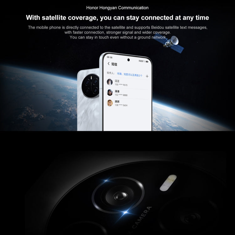 Honor Magic7, 16GB+512GB, Screen Fingerprint, 6.78 inch MagicOS 9.0 / Android 15 Snapdragon 8 Elite 3nm Octa Core, Network: 5G, NFC, OTG, Support Google Play (Blue)