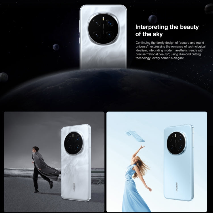 Honor Magic7 Pro, 16GB+512GB, Screen Fingerprint, 6.8 inch MagicOS 9.0 / Android 15 Snapdragon 8 Elite 3nm Octa Core, Network: 5G, NFC, OTG, Support Google Play (Black)
