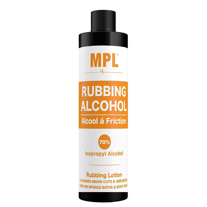 MPL Rubbing Alcohol Antiseptic Skin Cleanser for Men's Shaving & First Aid 240 ml