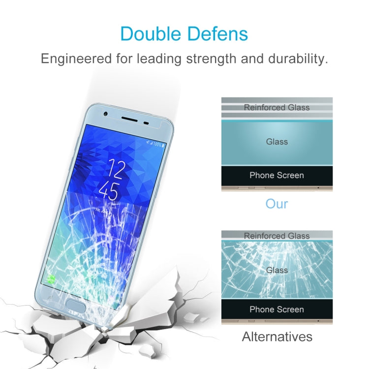 9H 2.5D Tempered Glass Film for Galaxy J3 (2018)