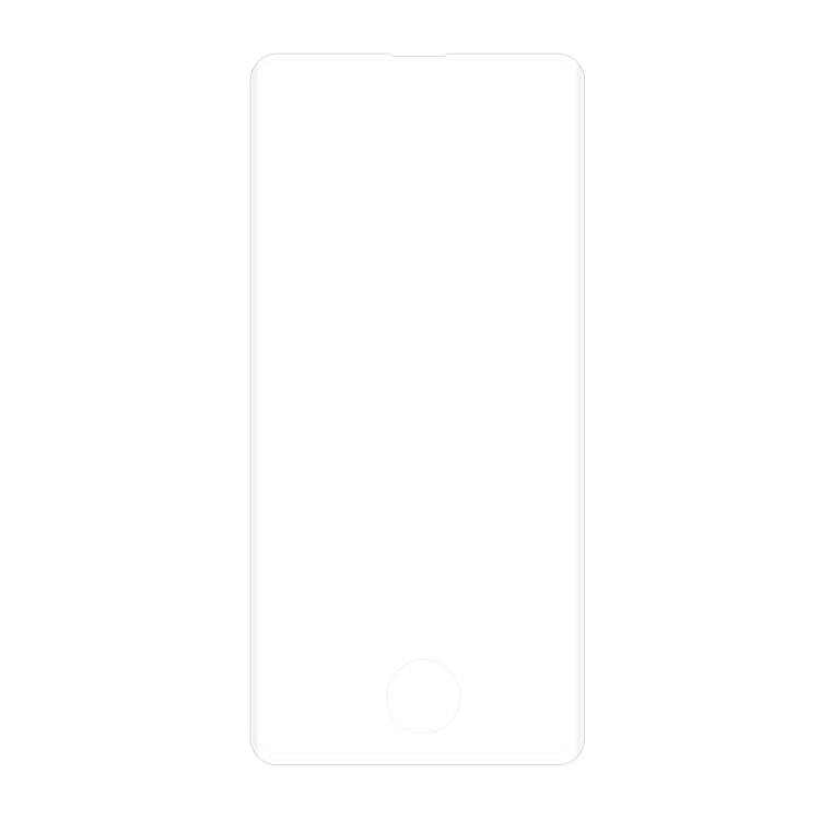 ENKAY Hat-Prince 0.26mm 9H 3D Curved Surface Full Screen Cover Hot Bending Tempered Color Film for Galaxy S10+(Transparent)