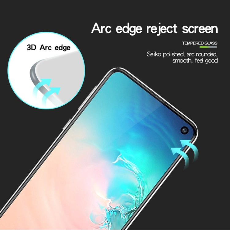 MOFI 9H 3D Explosion-proof Curved Screen Tempered Glass Film for Galaxy S10e (Black)