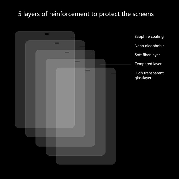 ENKAY Hat-Prince 0.33mm 9H 2.5D Tempered Glass Film for Galaxy Tab A 10.5 2018 T590 / T595 10.5 inch