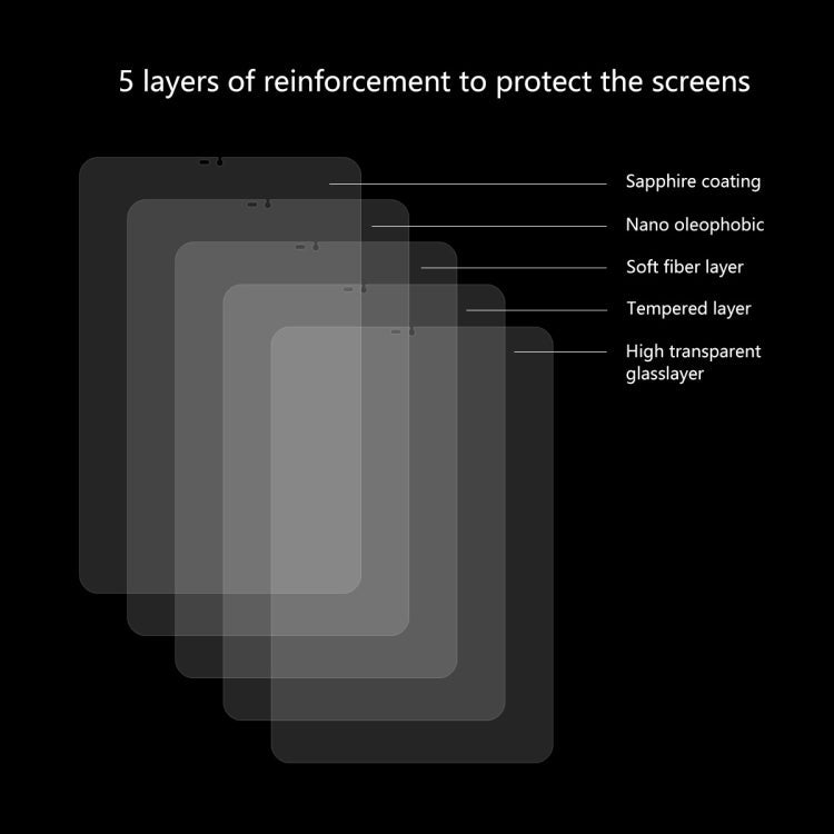 ENKAY Hat-Prince 0.33mm 9H 2.5D Tempered Glass Film for Galaxy Tab S4 10.5 2018 T830 / T835 10.5 inch