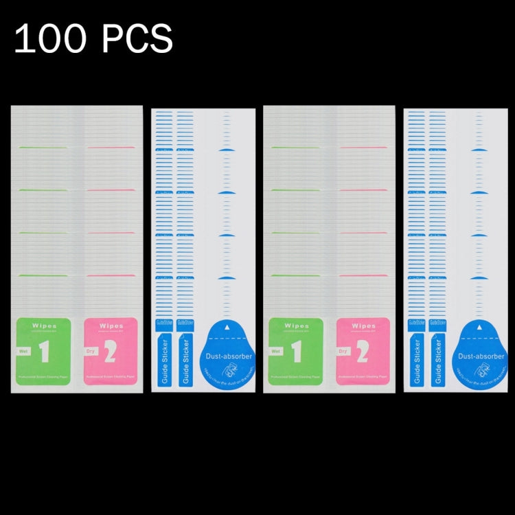 100 PCS for Huawei P8 Lite (2017) 0.26mm 9H Surface Hardness Explosion-proof Non-full Screen Tempered Glass Screen Film, For P8 Lite (2017) (100 PCS)