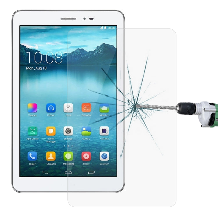 8 inch Universal 0.4mm 9H Surface Hardness Tempered Glass Screen Protector, 1 PCS 8 inch