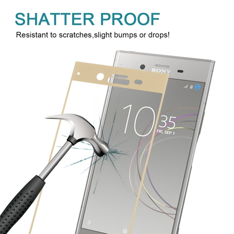 For Sony Xperia XZ1 0.26mm 9H Surface Hardness 3D Full Screen Tempered Glass Screen Protector, For Xperia XZ1, Sony Xperia XZ1