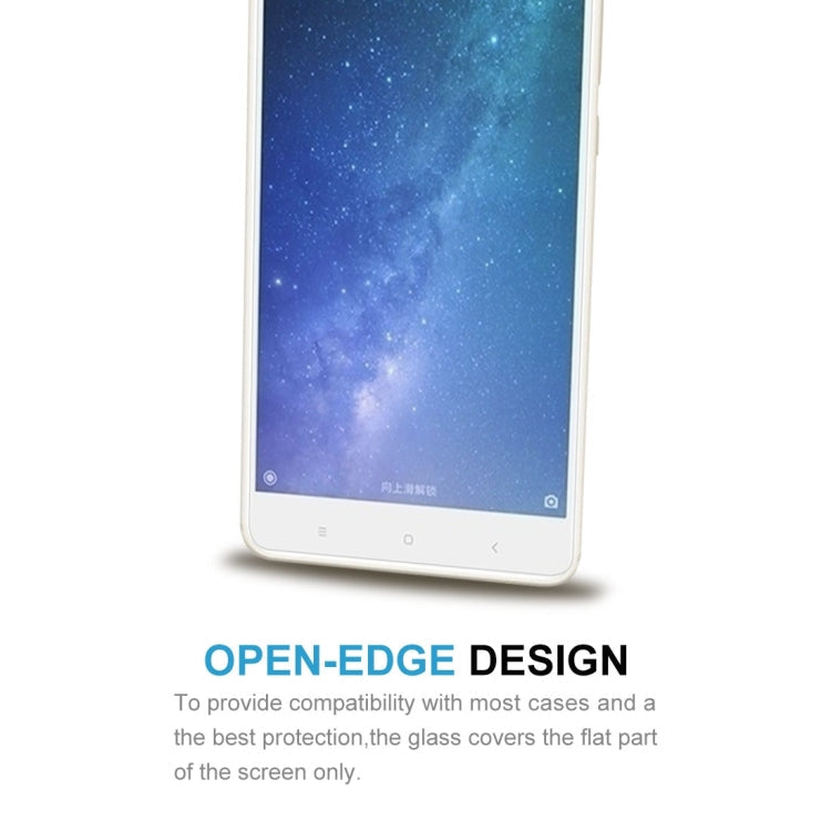 10 PCS for  Xiaomi Mi Max 2 0.3mm 9H Surface Hardness 2.5D Explosion-proof Non-full Screen Tempered Glass Screen Film, For Mi Max 2