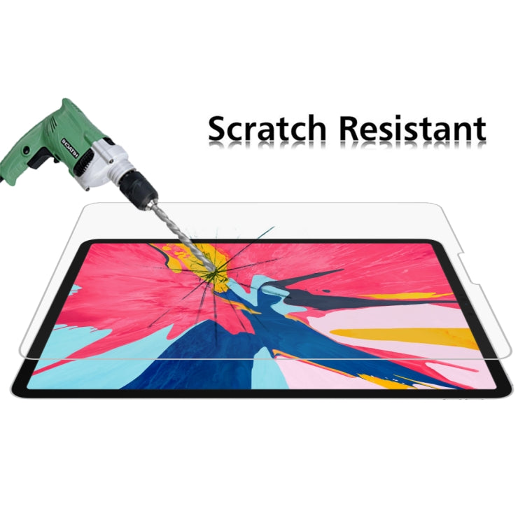 2 PCS 0.26mm 9H Surface Hardness Straight Edge Explosion-proof Tempered Glass Film for iPad Pro 12.9 2018/2020/2021/2022, For iPad Pro 12.9 2018/2020/2021/2022