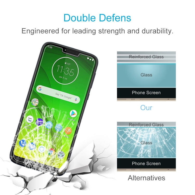 10 PCS 0.26mm 9H 2.5D Tempered Glass Film for Motorola Moto G7 Plower, For Moto G7 Plower (10 PCS)