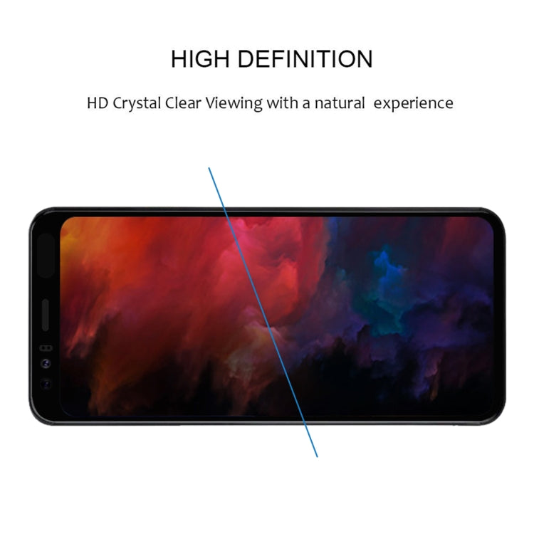 Full Glue Full Cover Screen Protector Tempered Glass film for Google Pixel 4, For Google Pixel 4 (1 PC)