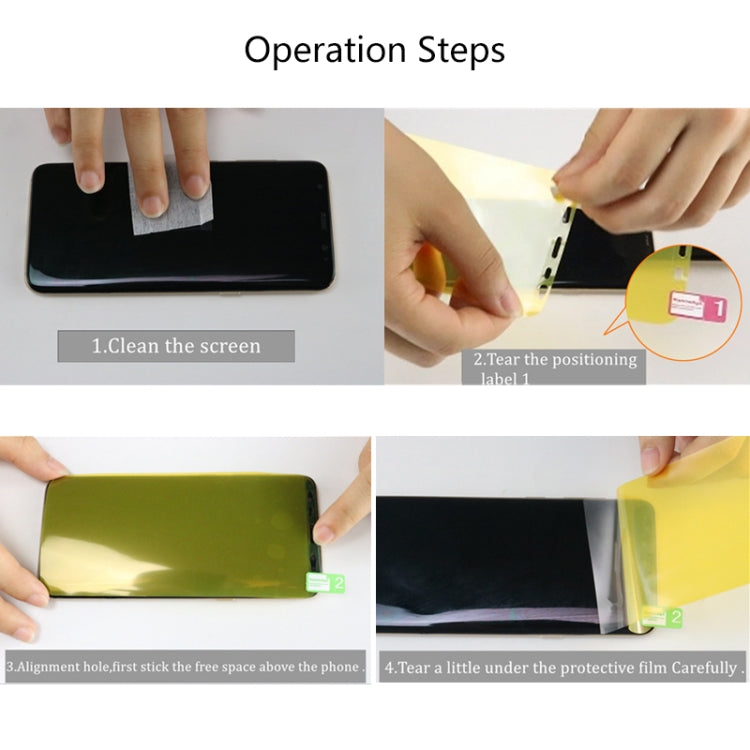 25 PCS For Galaxy Note 10 Soft TPU Full Coverage Front Screen Protector, For Galaxy Note 10(25 PCS)