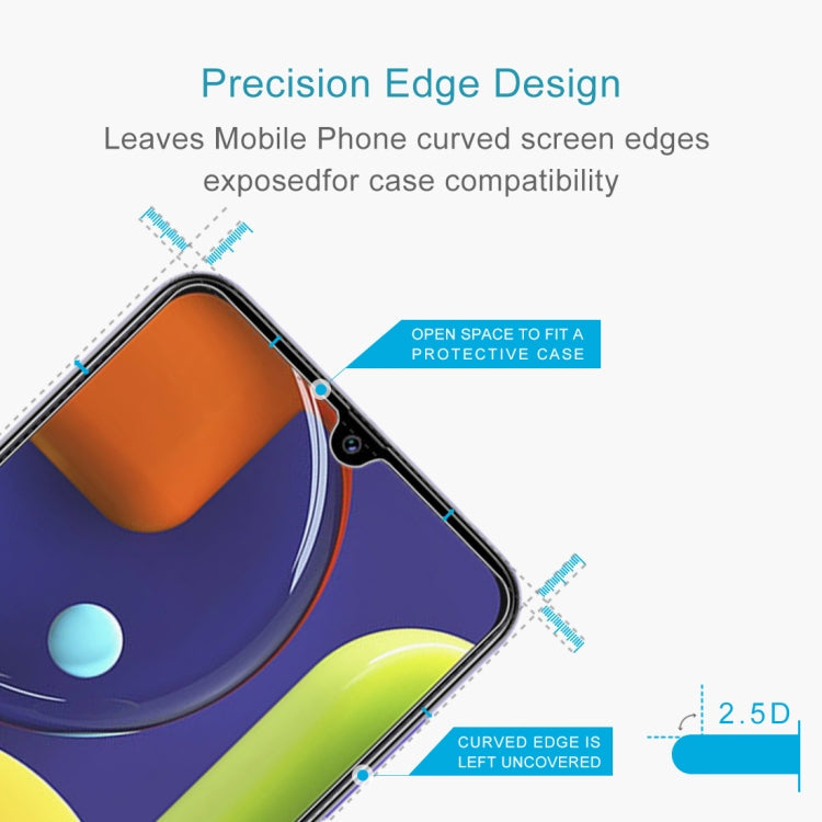 For Galaxy A50s 2.5D Non-Full Screen Tempered Glass Film